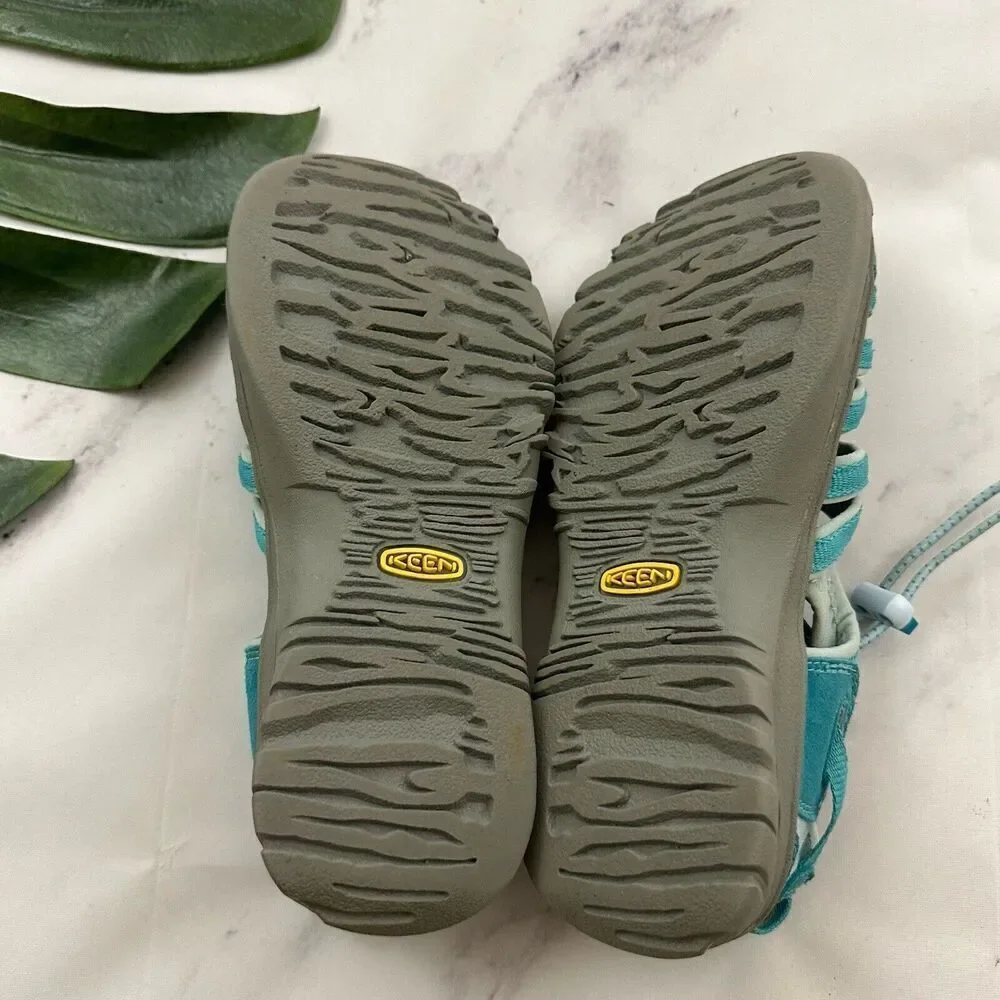 Keen Newport Water Shoe Sandals Youth Size 3 Light Blue Gray Hiking